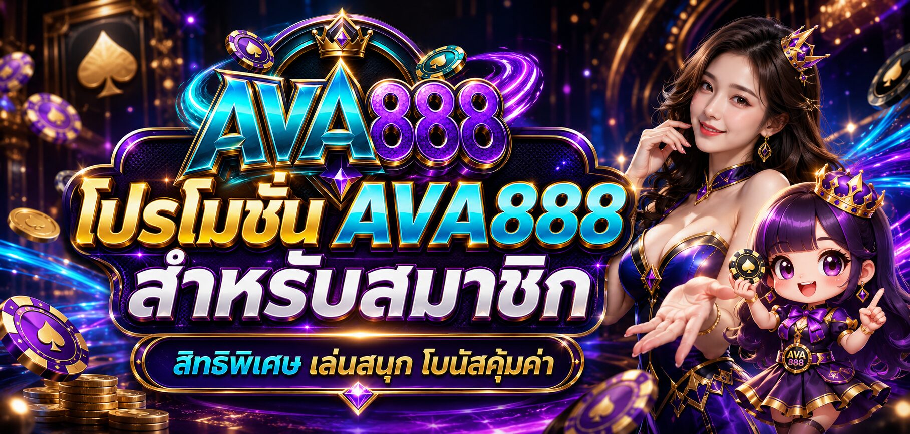 โปรโมชั่น AVA888 สำหรับสมาชิก